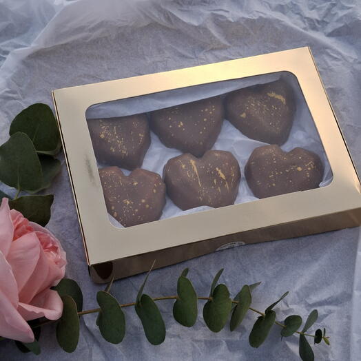 Covered Souffle Hearts