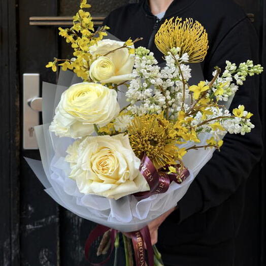 Leucospermum, Rose Ecuador, Forsicia