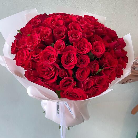 101 red roses