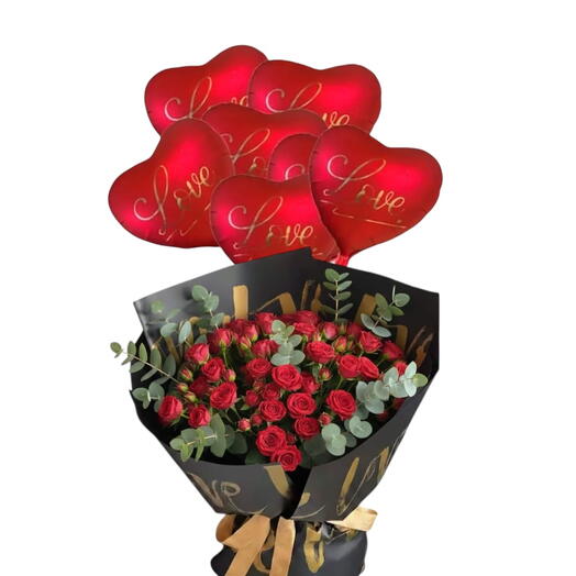 Love You Gold And Black