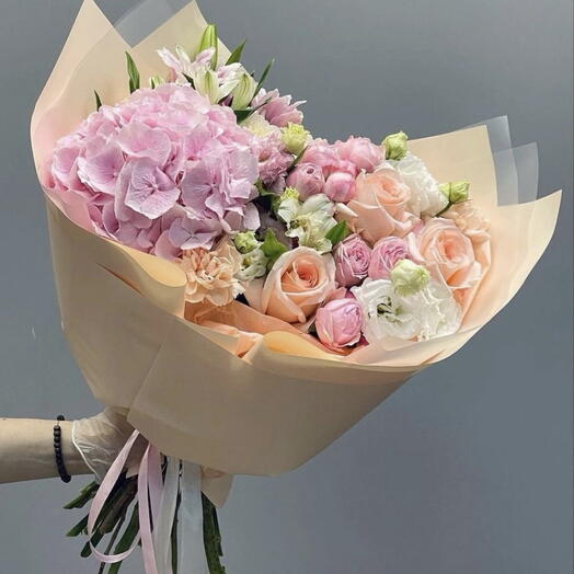 Bouquet Hydrangea breath