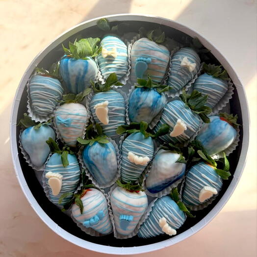 Christening Strawberry Gift Box