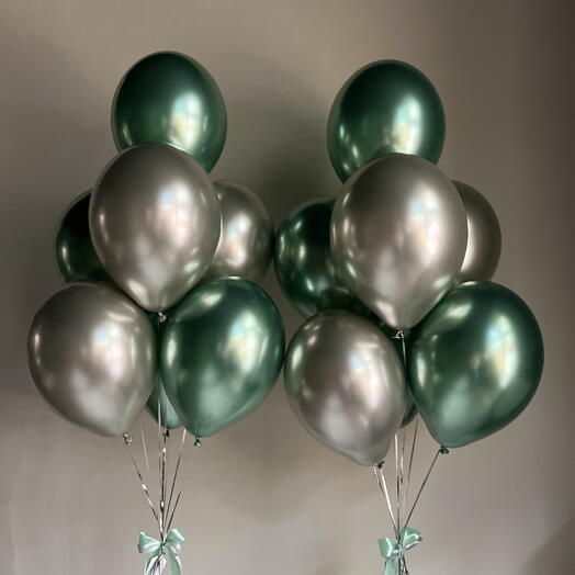 2 bukiety balonow 14szt