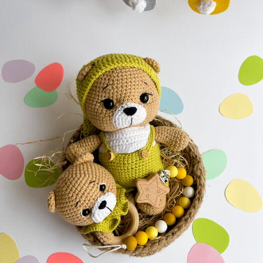 Детский набор игрушек для новорожденного малыша