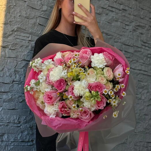 Tutti Frutti - Roses, Carnations, Hydrangeas, Camomile, Matthiola