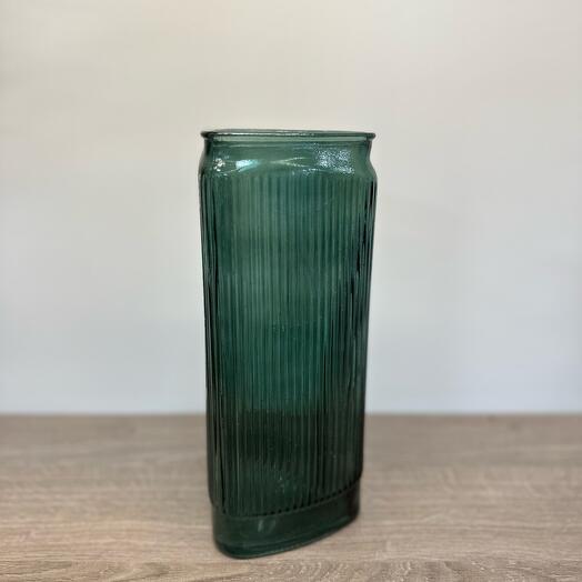 Glass vase for flowers