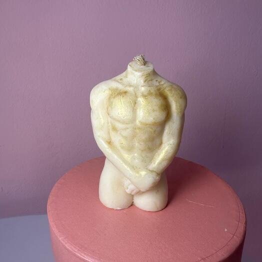 Male medium candle