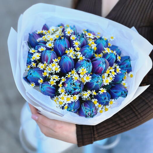 Bukiet "Błękitne Pole"