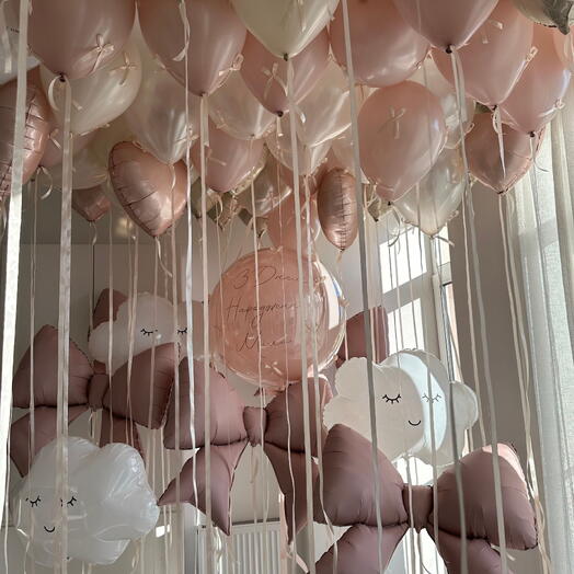 Girl s Set with Pink Bows