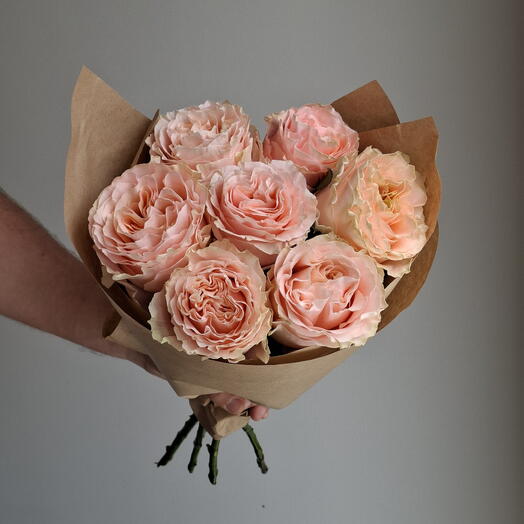 Bouquet roses mono Princess Crown