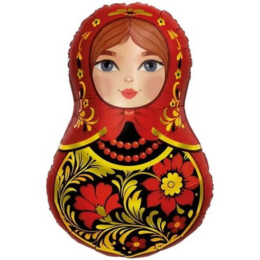 Globo Matreshka con helio