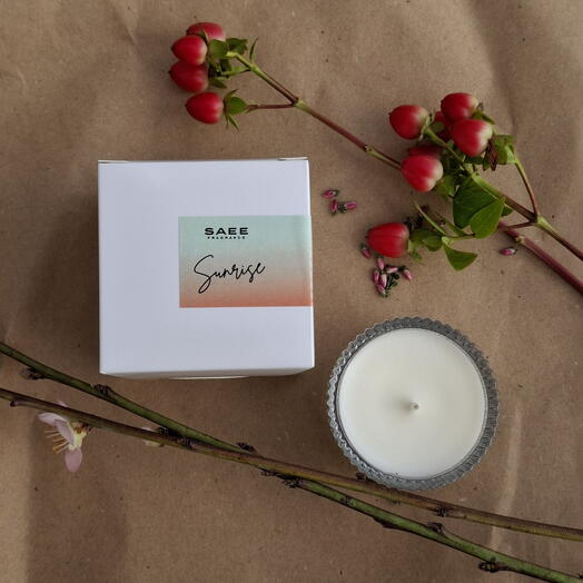 SAEE Artesanal soy candle "Sanrise"