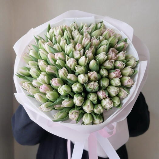 Bouquet innamorato dei tulipani