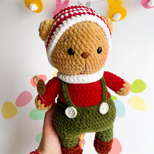 Мишка плюшевый