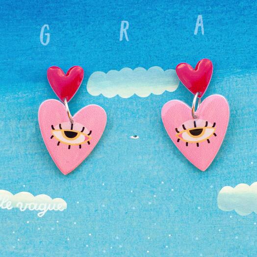 Earrings Hearts