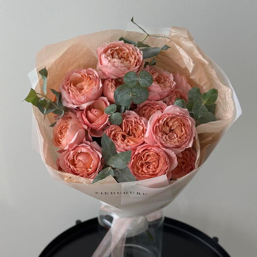 Julietta peony rose mono bouquet