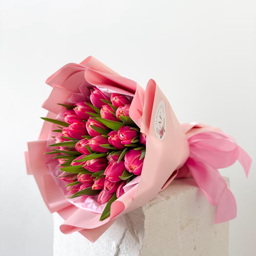 Pink peony tulips 31ks