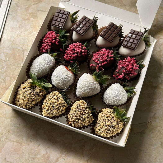 Fresas cubiertas de chocolate BLESK