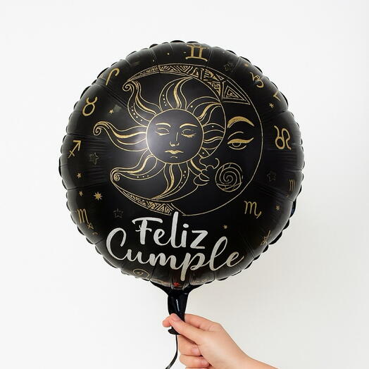 Globo Feliz cumple con helio
