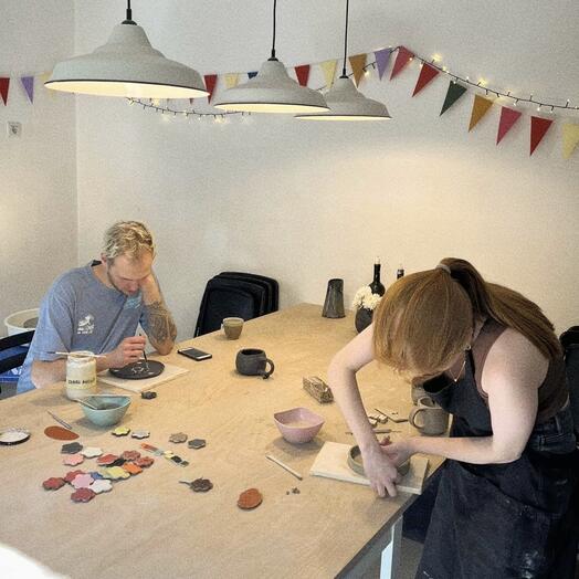 Trial session at Pottery District Studio