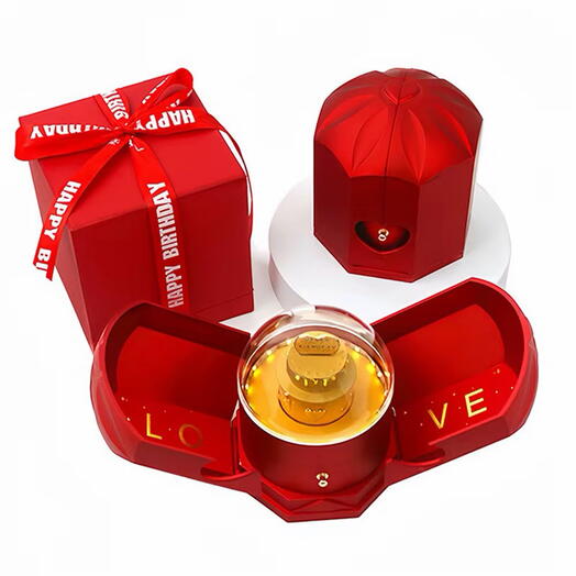 Birthday gift with surprise Necklace in bottom drawer w