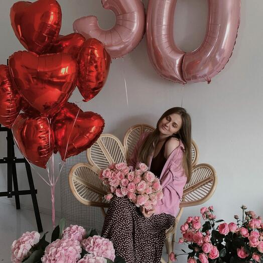 Balloon set "Birthday Girl"