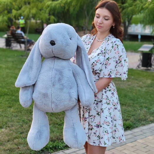 Мягкий кролик 80 см