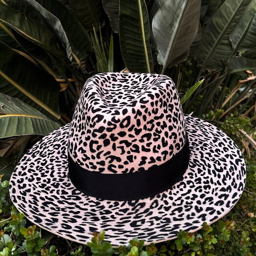 Leopard hat
