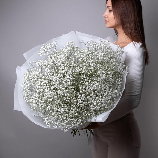 Воздушная белая гипсофила