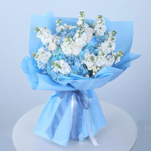 Blue and White  Bouquet