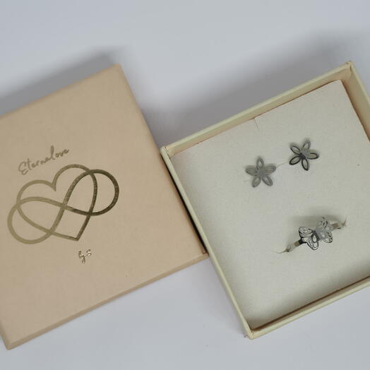 Silver Bloom Minimal Set