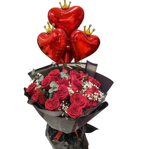 Love Flower Balloon 17