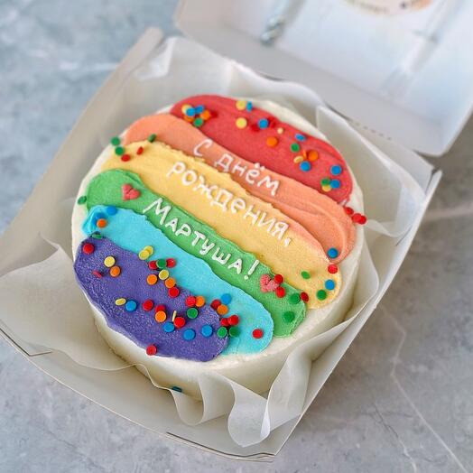 Bento-cake "Rainbow"