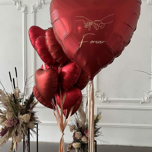 Set of balloons "Forever