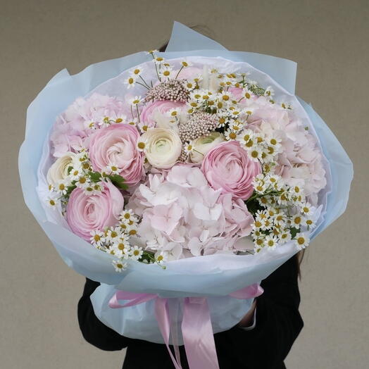 Букет "Baby blue"