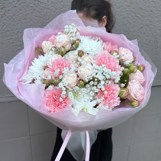 A bouquet of flowers Summer delicacy