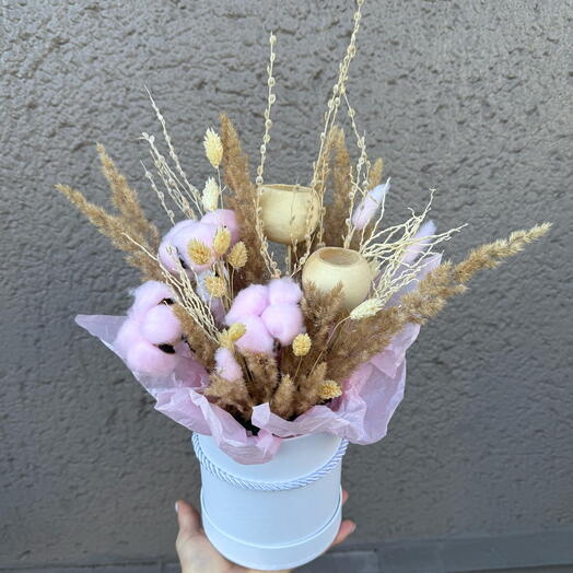 Stabilized flower arrangement 4150