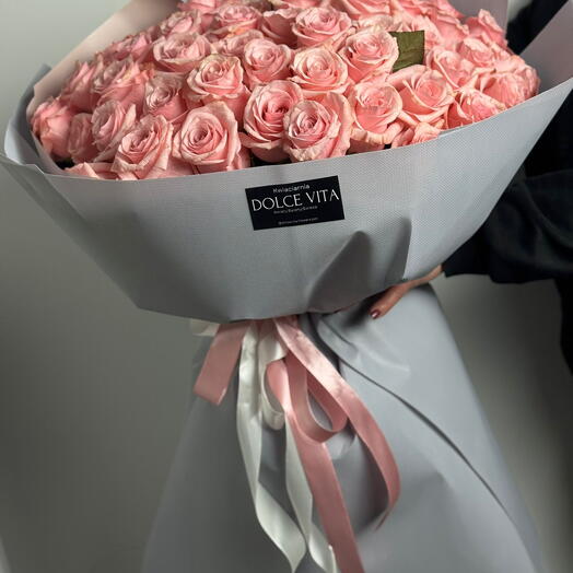 Roża rożowa - 51 szt