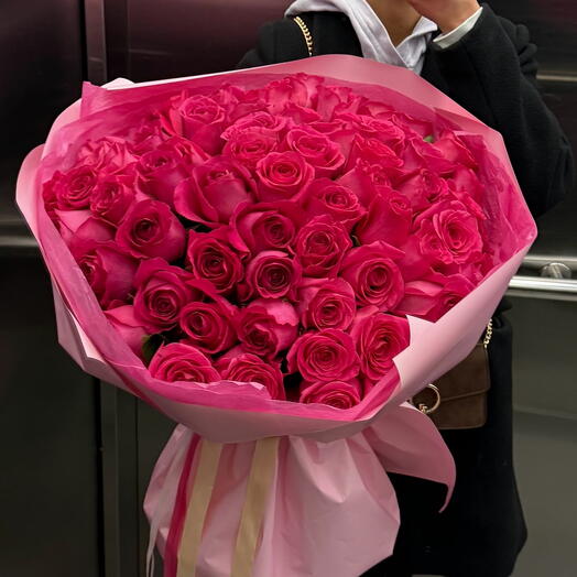 Bouquet of 51 roses Pink Floyd