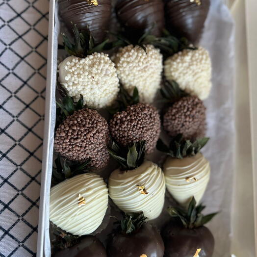 Fresas en chocolate Light