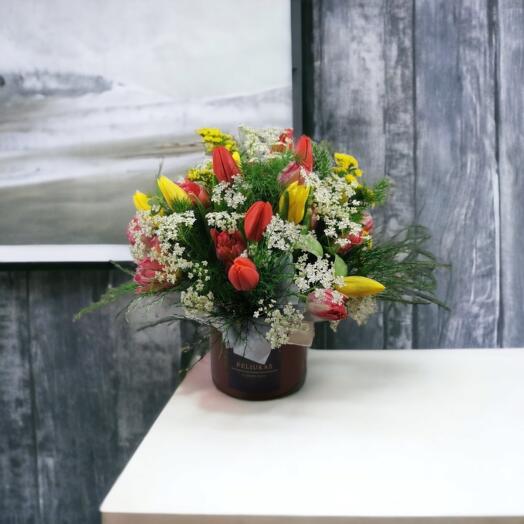 Flower Box "Tulip s Symphony"