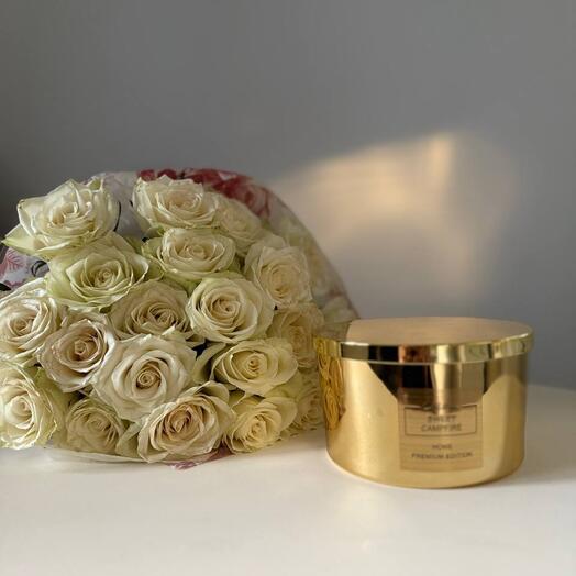 Sweet campfire 🔥 20 roses