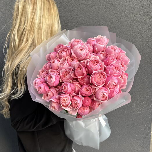 Silva Pink Rose Bouquet