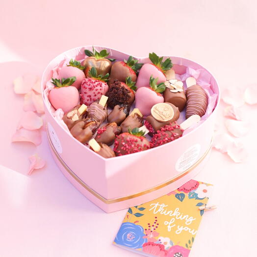 CHOCOLATE-DIPPED FRUIT ASSORTMENT