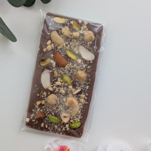 Barra de chocolate belga