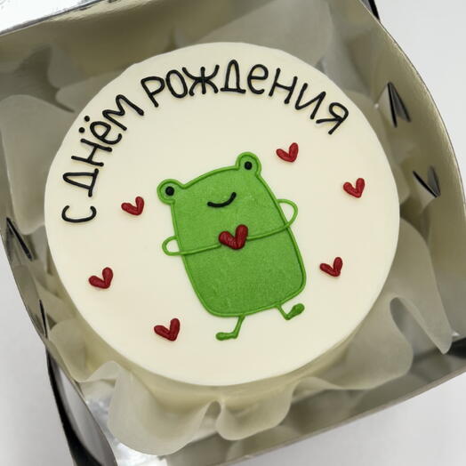 Bento-cake «Birthday froggy»