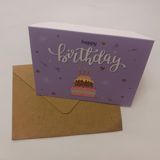 Happy birthday card