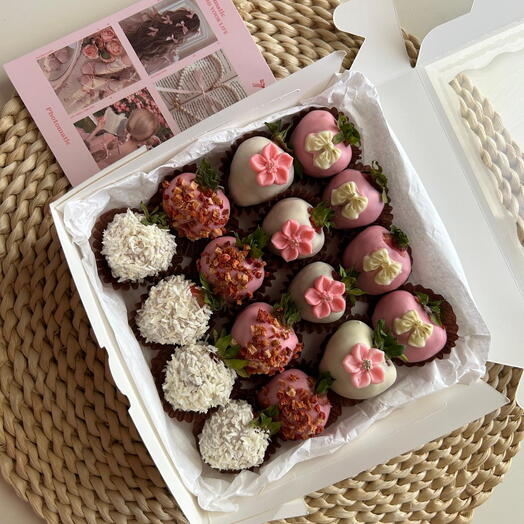 Fresas con chocolate CARIÑO