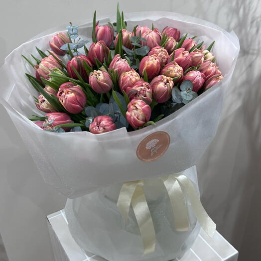 Double tulips