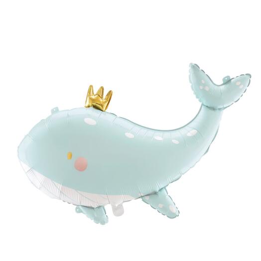 Whale foil balloon